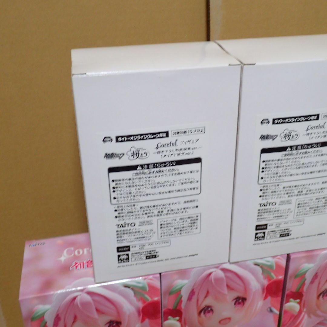 タイトー 初音ミク 桜ミク 和風喫茶 coreful フィギュア プライズ 8個