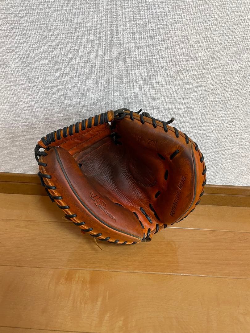 ハタケヤマ　軟式　キャッチャーミット　捕手　一般軟式