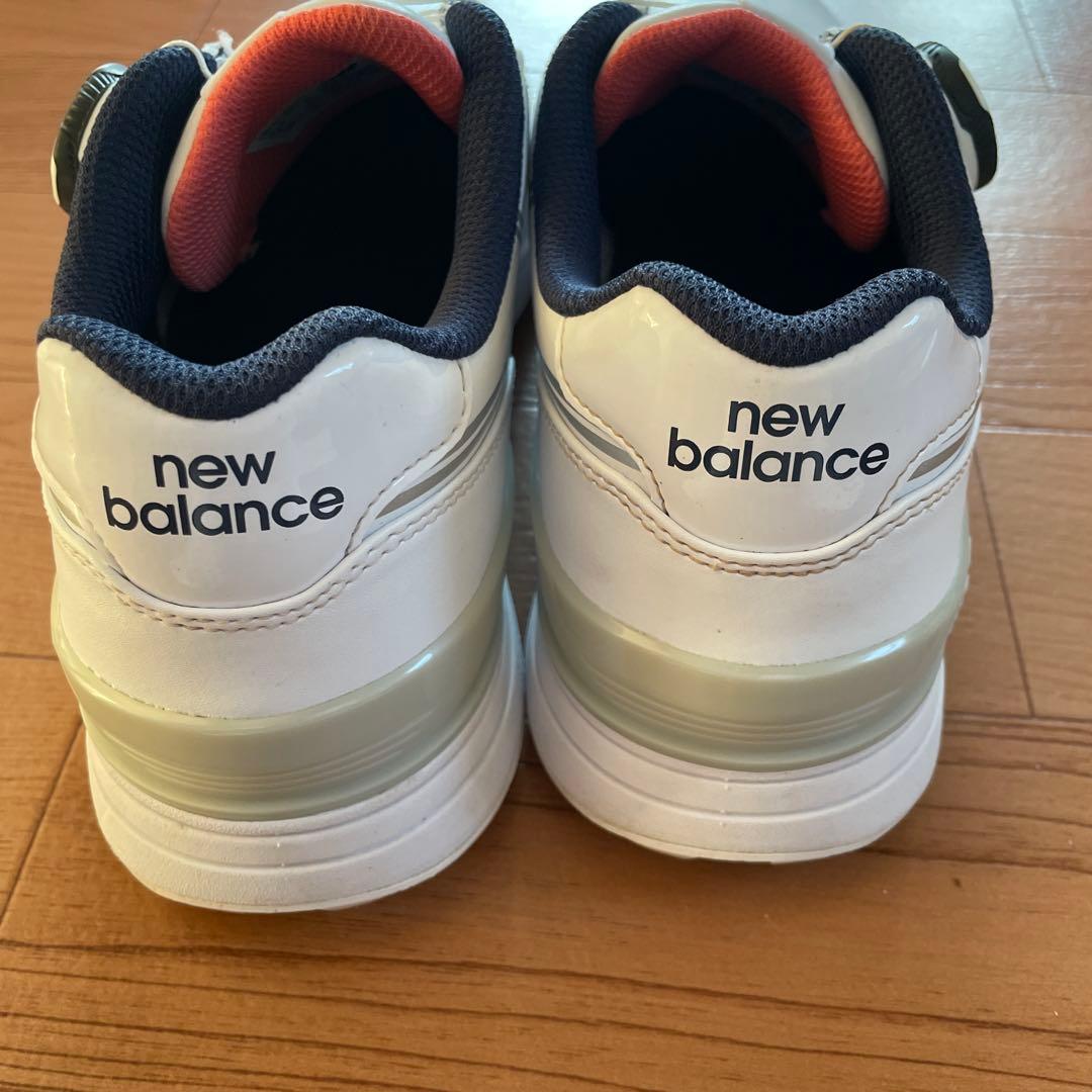 23.5cm New Balance 574 ゴルフシューズ BOAシステム
