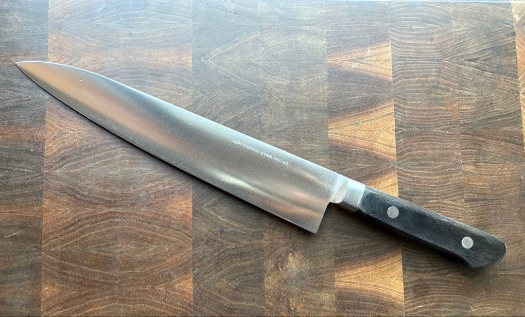 正本総本店　ハイカーボン　牛刀　240mm 包丁　ステンレス　洋包丁　美品