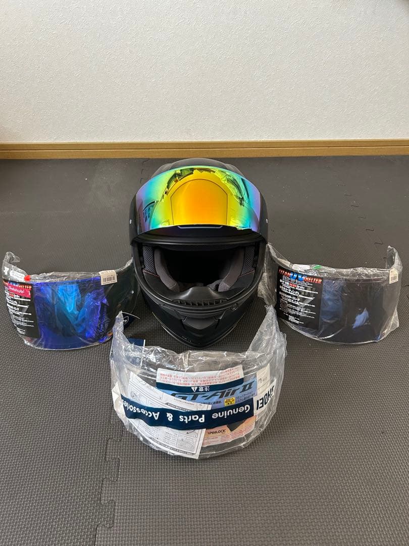 T*s様 SHOEI GTAIRⅡ フルフェイスヘルメット、 セナ、3点ミラーシ