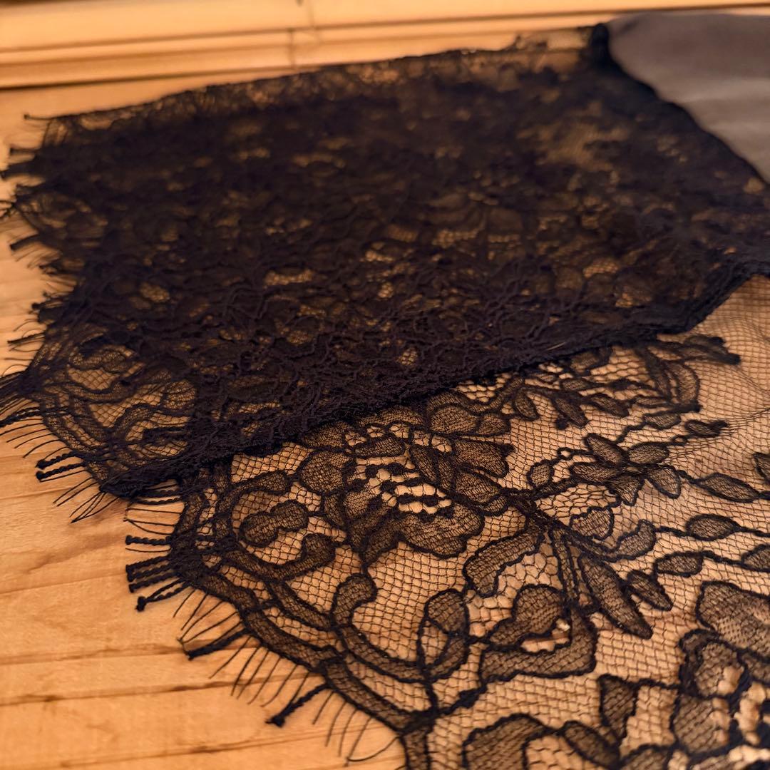 新品 アダムエロペ 「EMOELLE」キュプラレースイージースカート