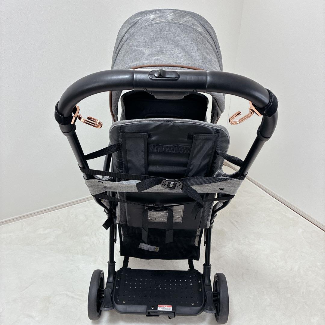 極美品✨️KATOJI カトージ 2人乗りベビーカー 2-Seater next