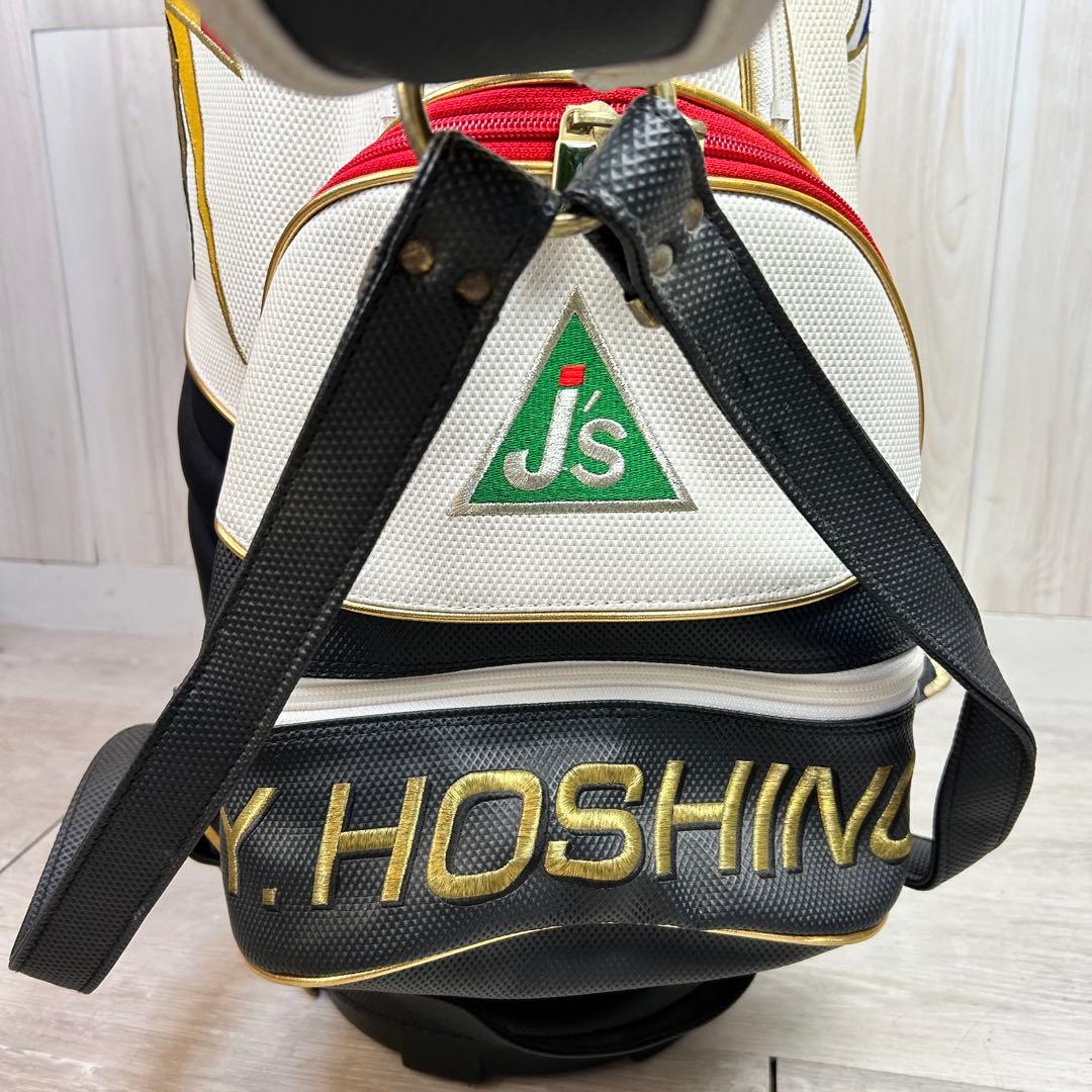 【訳あり】希少！J's ジャンボ尾崎 キャディバッグ フードなし　ケース割れ