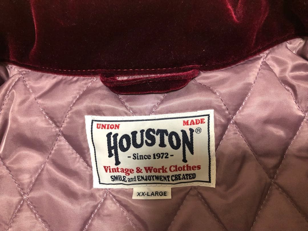 リュウ　美品！HOUSTON 別珍ベトナムジャケット／スーベニアジャケット