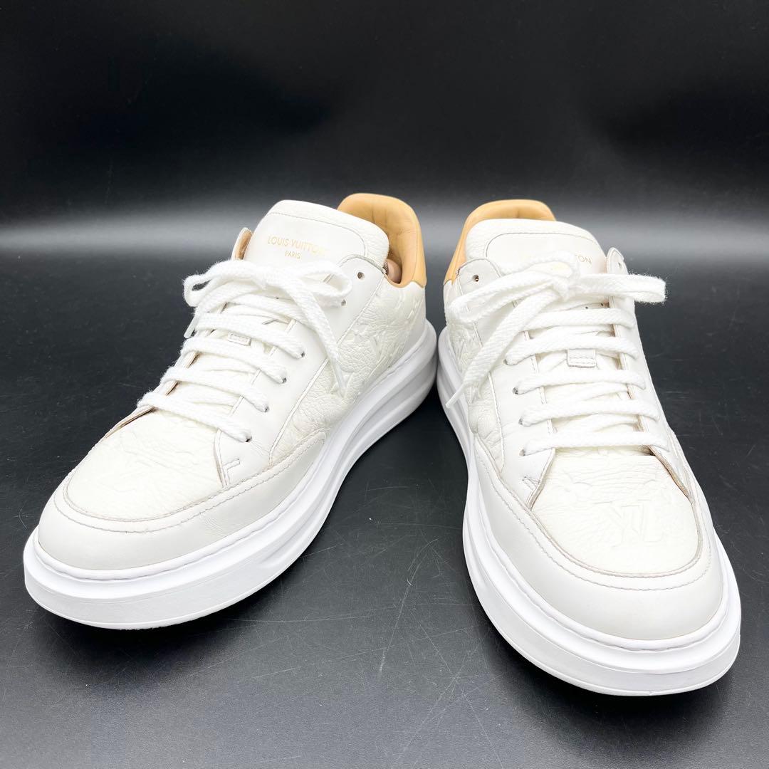 美品✨ ヴィトン ビバリーヒルズ モノグラム レザー エンボス 27.5cm相当
