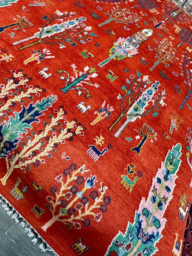 ペルシャ 手織り 絨毯 ( TREE OF LIFE )