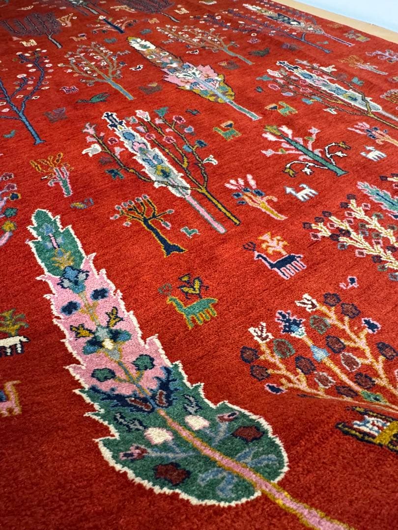 ペルシャ 手織り 絨毯 ( TREE OF LIFE )