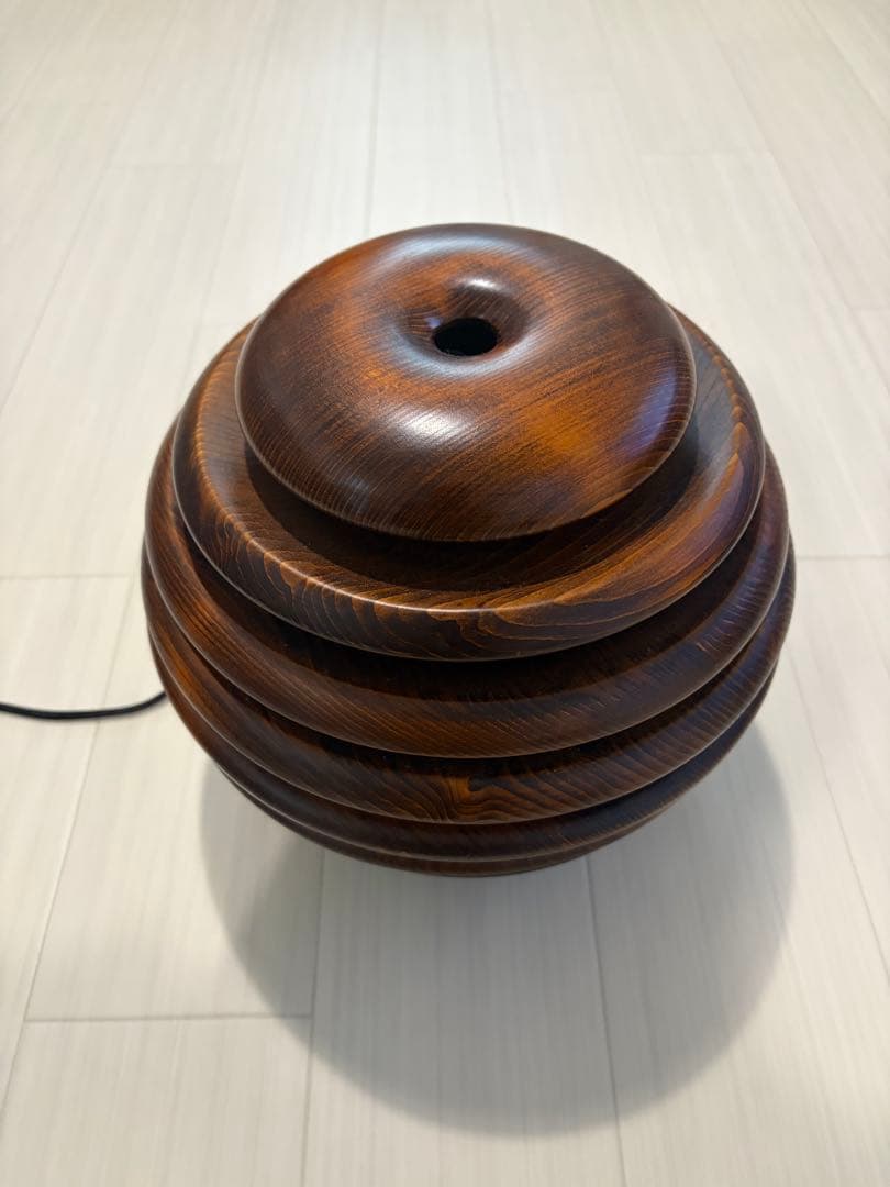 Mocoro モコロランプ　照明作家　谷俊幸作　名品　焦茶