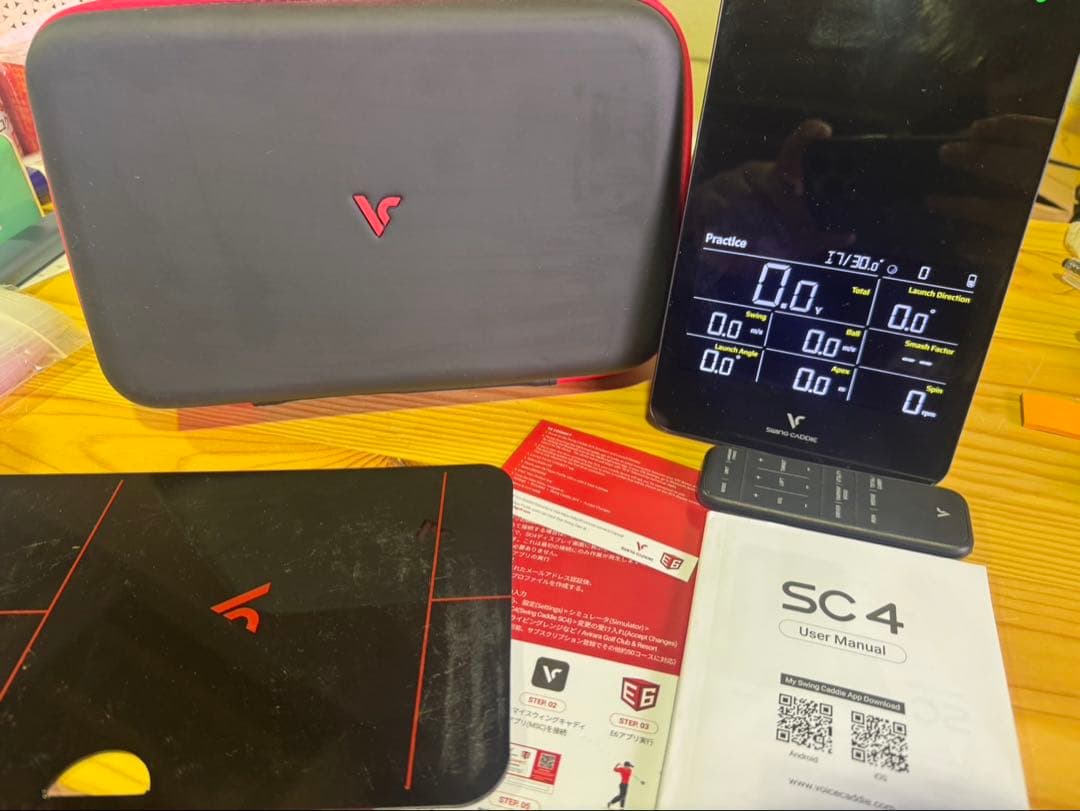 s2052 スイングキャディ SC4 Swing Caddie 計測器