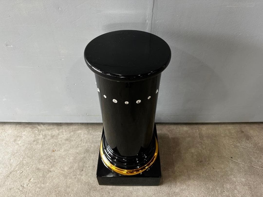 美品『AHURA』アウラ 台座 花台 飾り台 オブジェ スワロフスキー