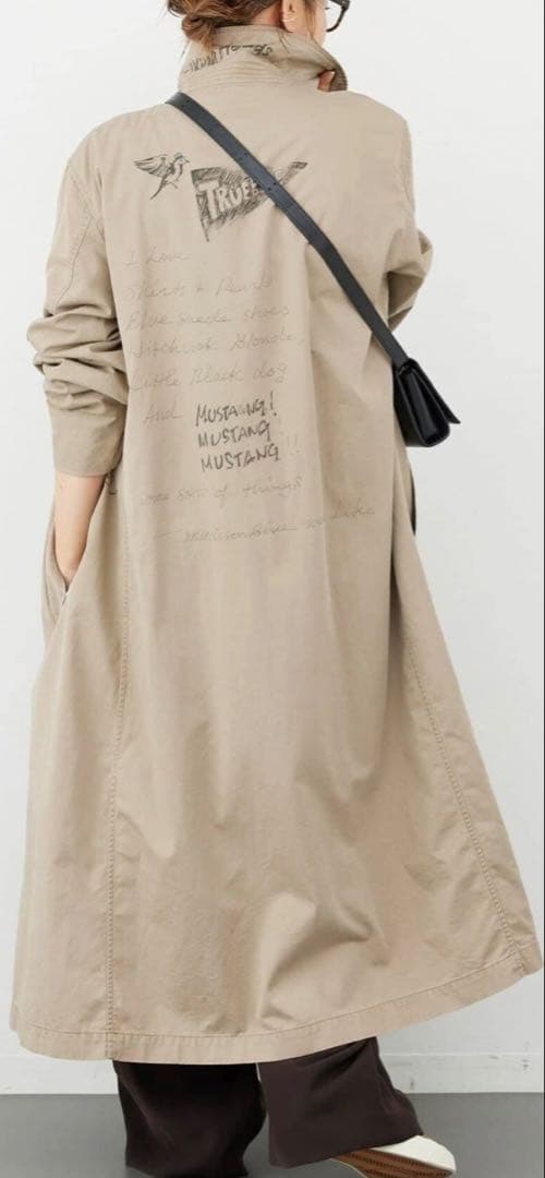 MADISONBLUE CRAFFITI COAT マディソンブルー　トレンチ