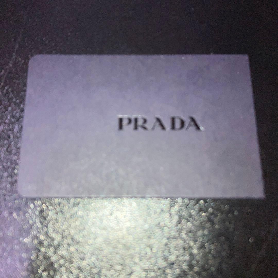 PRADA リュック　三角ロゴプレート　ワインレッド　正規店購入　ギャランティ付