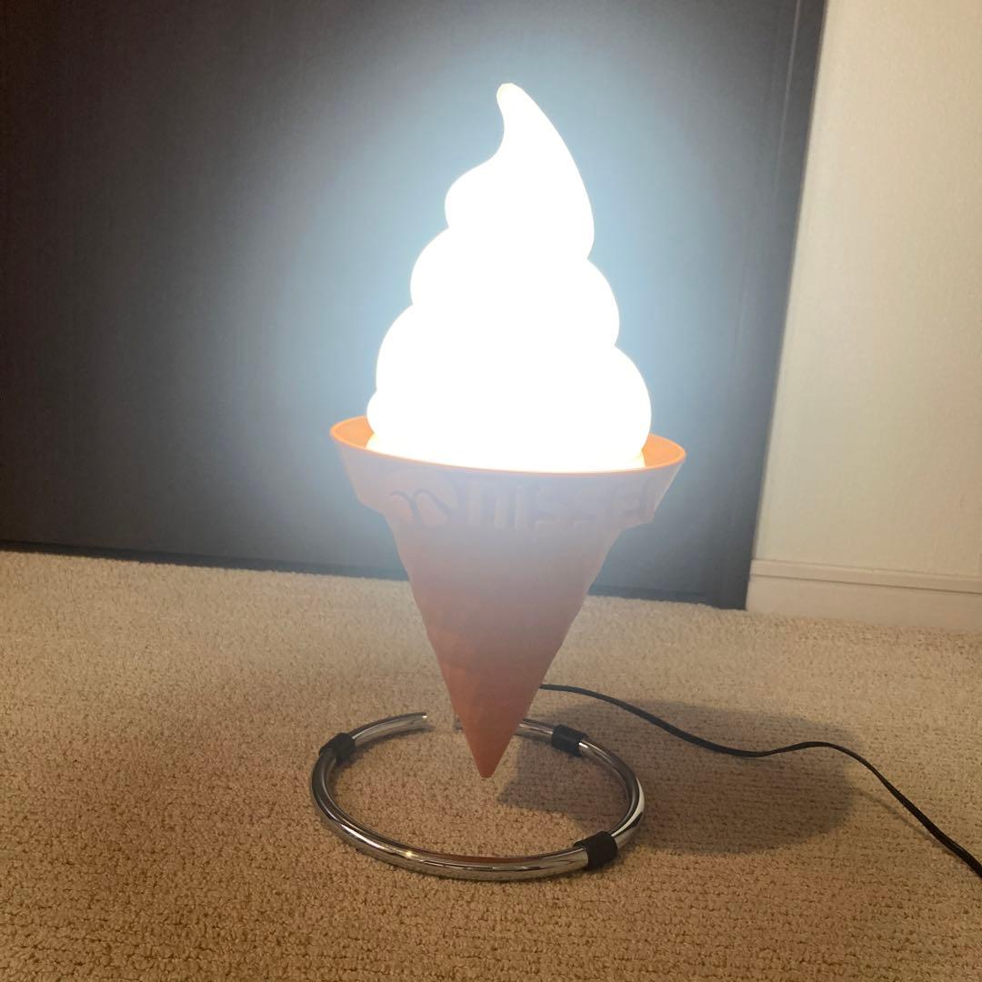 NISSEI ソフトクリーム　電飾　イルミネーション ミニソフト　スタンド