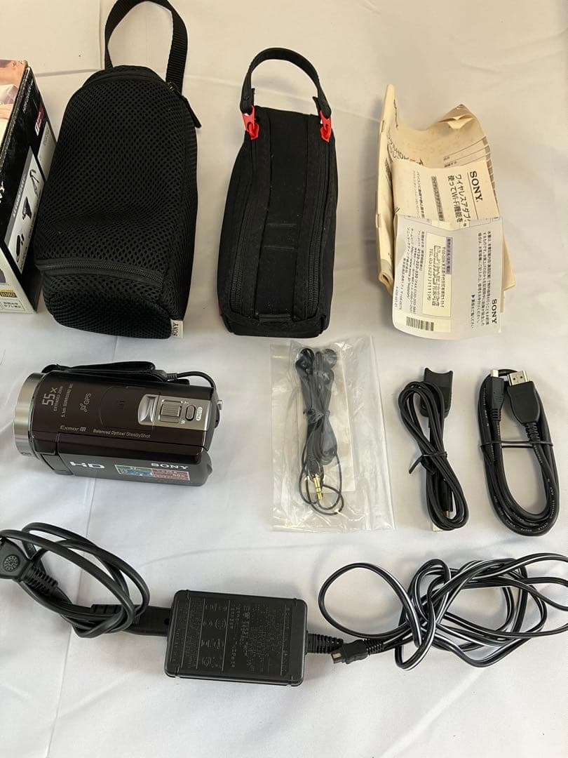 【動作確認済】SONY HDR-CX430V ビデオカメラ