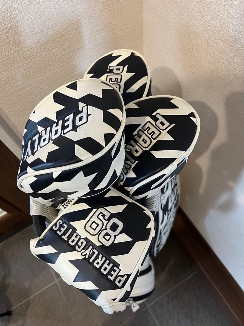 PEARLY GATES パーリーゲイツ　キャディバッグ 千鳥柄