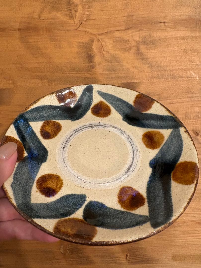 【918】やちむん　5寸　3.5寸　4点セット　沖縄　北窯　宮城正享　工房