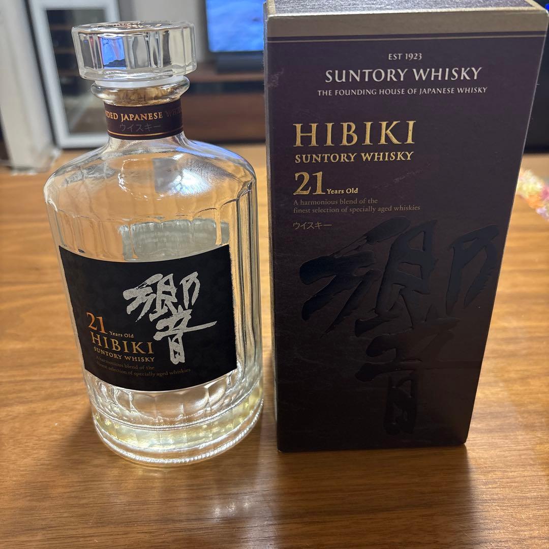 響21年　空瓶　空箱セット