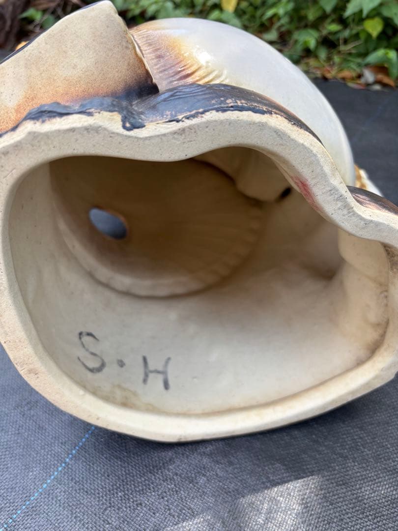 陶器製 たぬきの置物