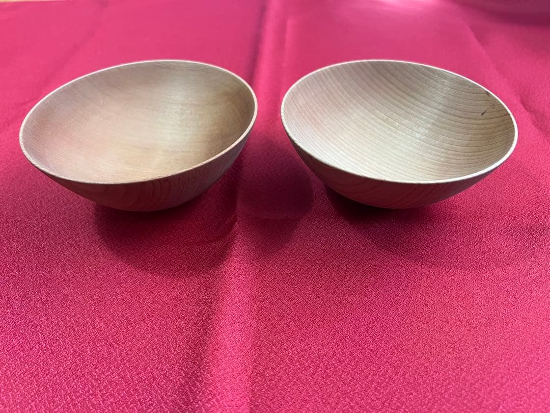 三谷龍二　丸型茶碗 2個セット