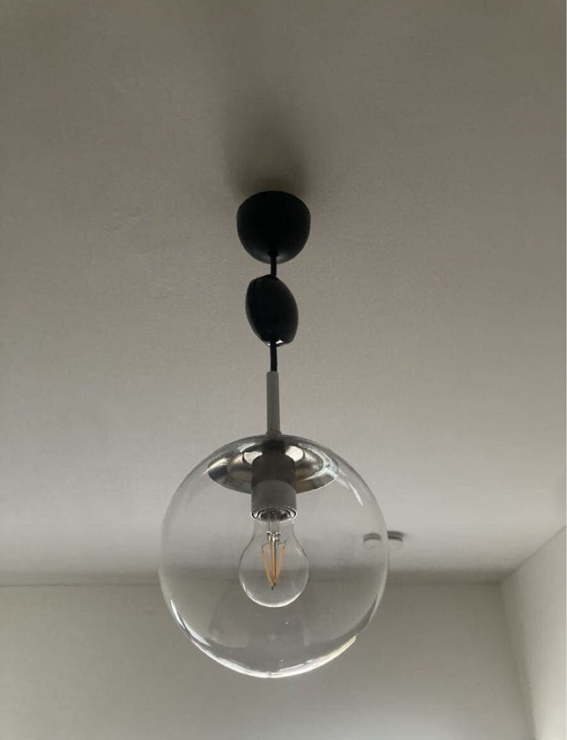 yamagiwaペンダントライトポストモダンクリアガラスヤマギワ照明ビンテージ