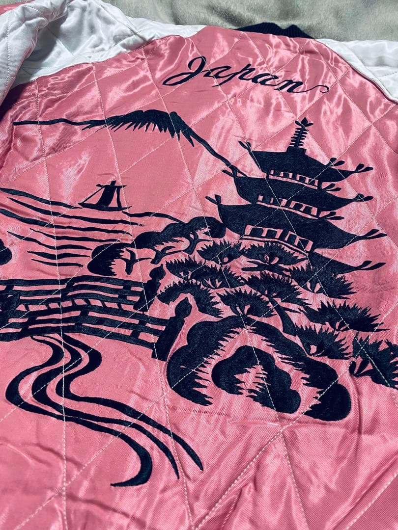 美品 テーラー東洋 ２面用 別珍 虎 龍 日本限定 スカジャン Unisex