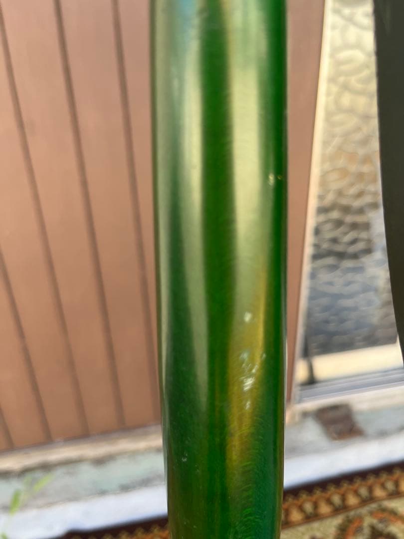 ドレッサー 鏡台 緑 昭和レトロ 当時物 アンティーク ビンテージ インテリア