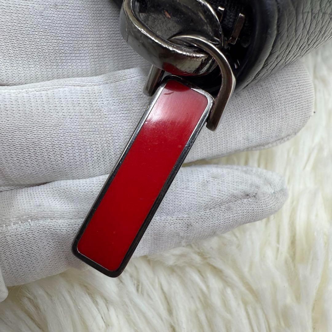 ✨美品✨クリスチャンルブタン 長財布 ブラック デカロゴ ラバーソール レザー