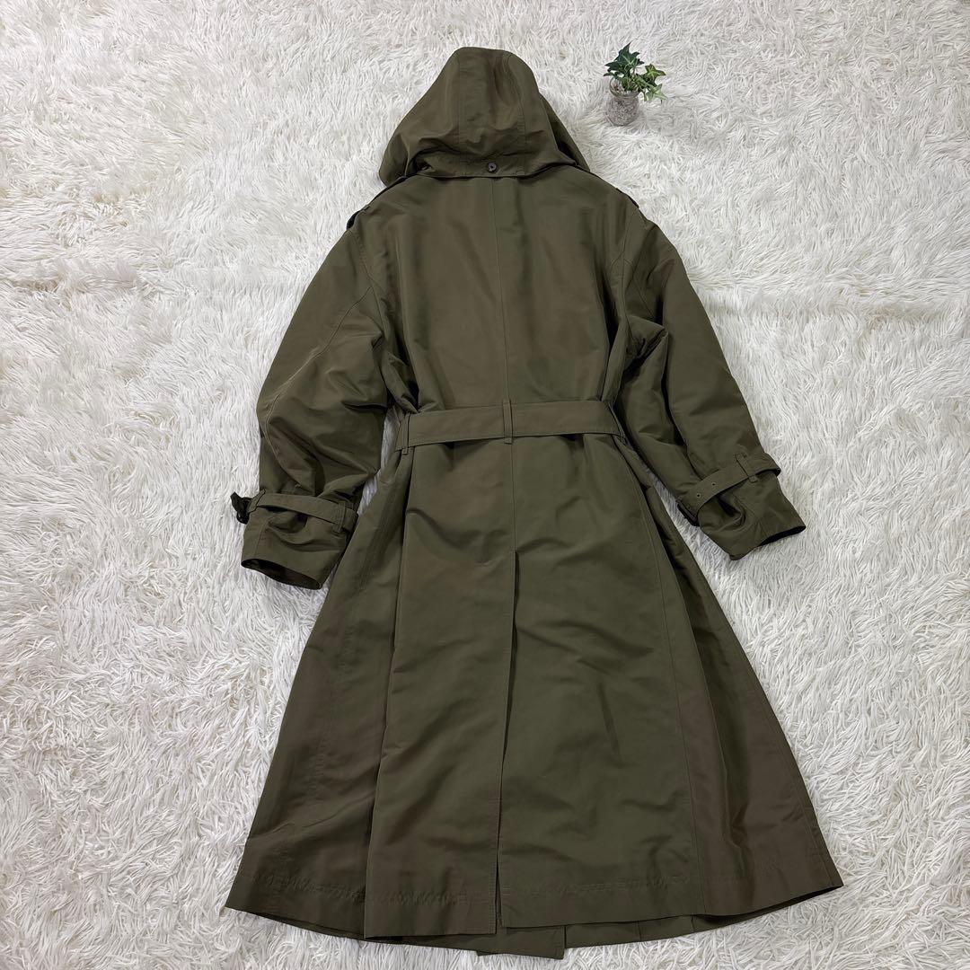 BrookBrothers ブルックスブラザーズ トレンチコートカーキUSA M