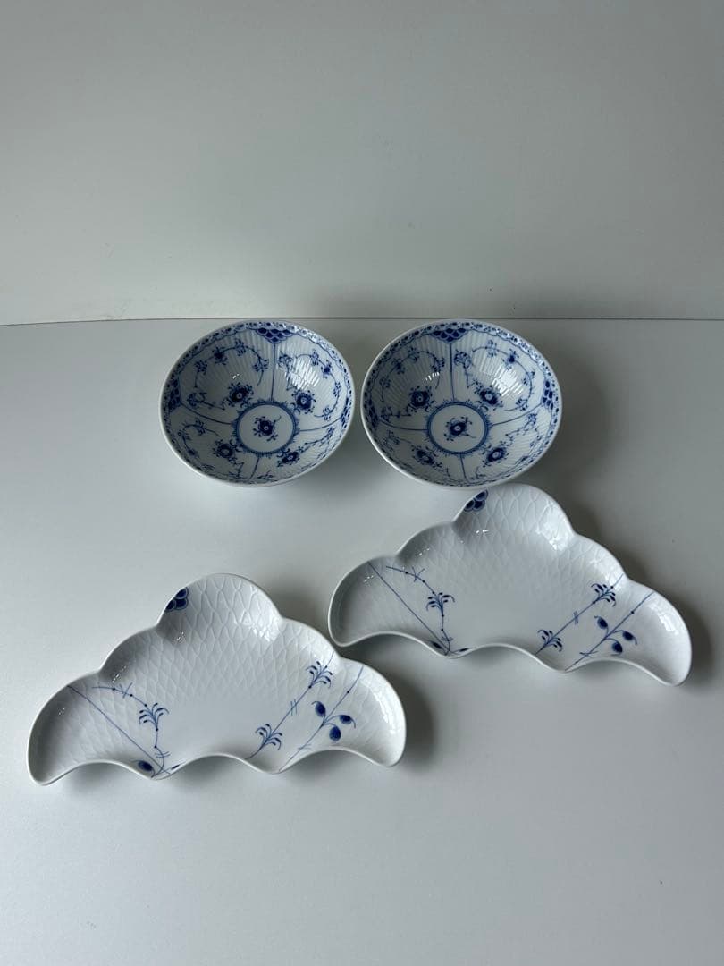 マリー、コペンハーゲン、ボウル、お皿 ペア　セット