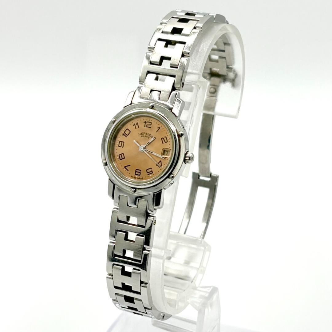 894◇美品◇ HERMES エルメス クリッパー CL4.210 箱 ピンク