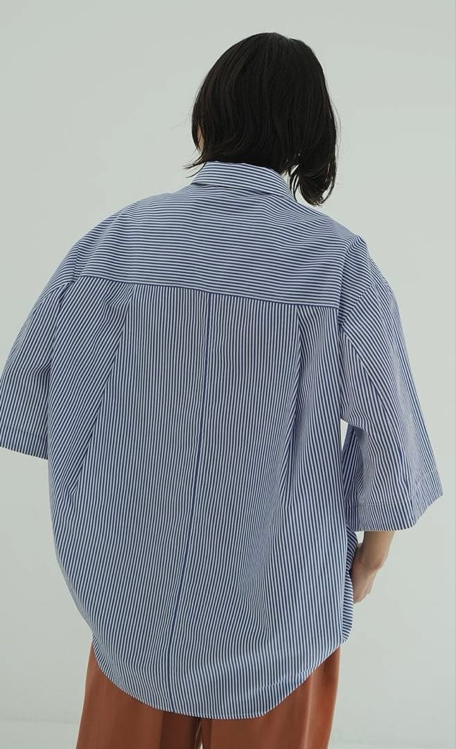 トップス CLANE HALF SLEEVE HUGE SHIRTS