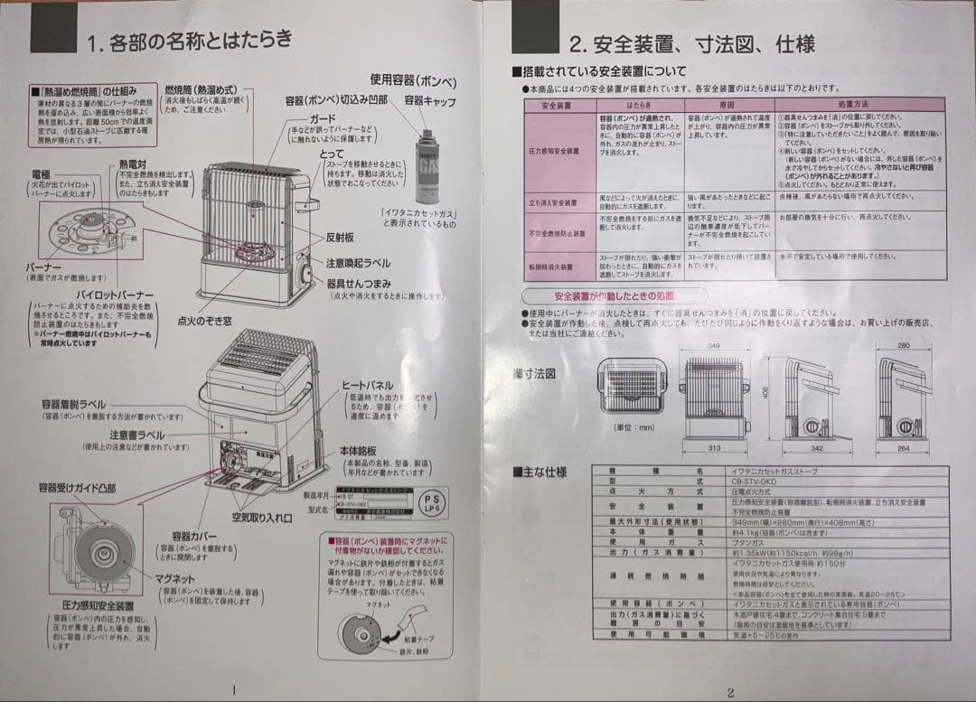 ストーブ CB-STV-DKD