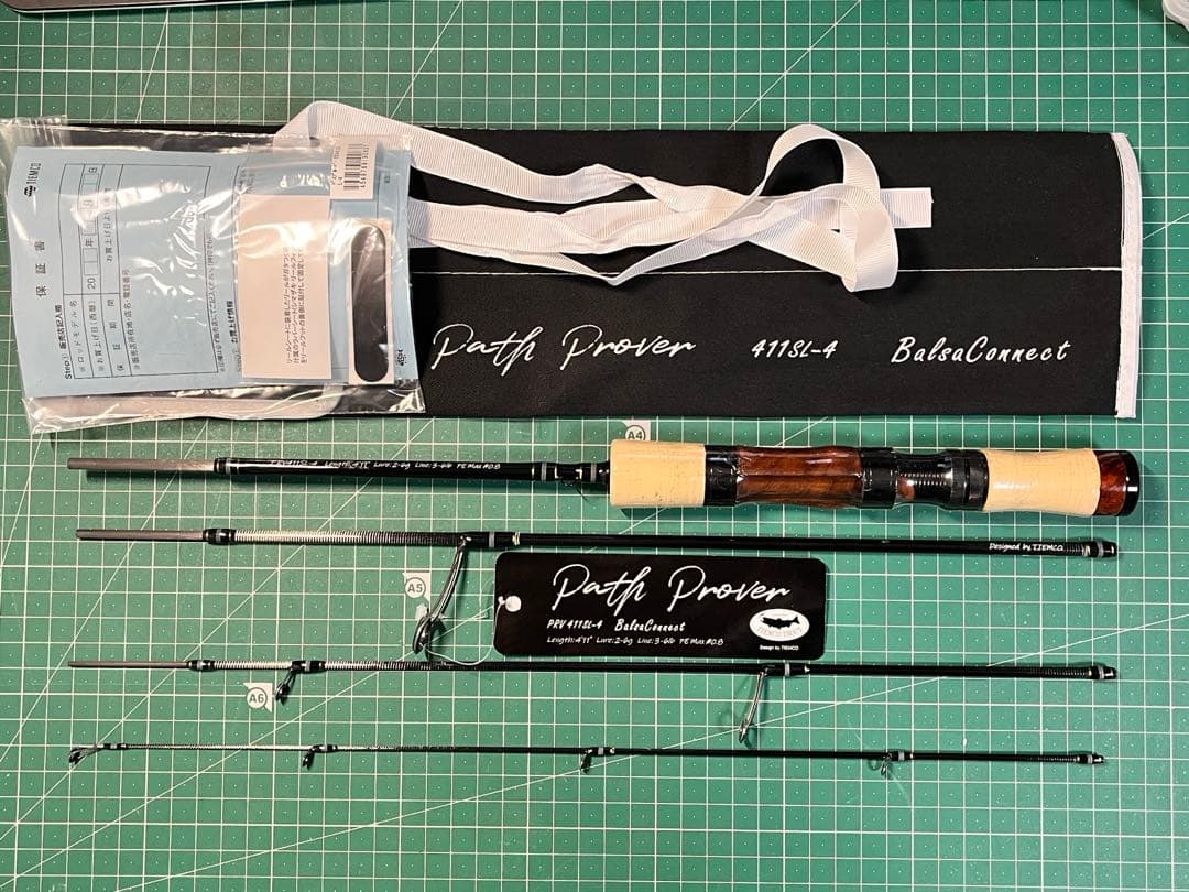 【新品】ティムコパスプルーバー PRV411SL-4 Balsa Connect