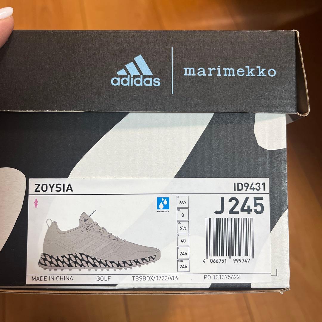 ひとみ 新品adidas marimekko ゴルフシューズ