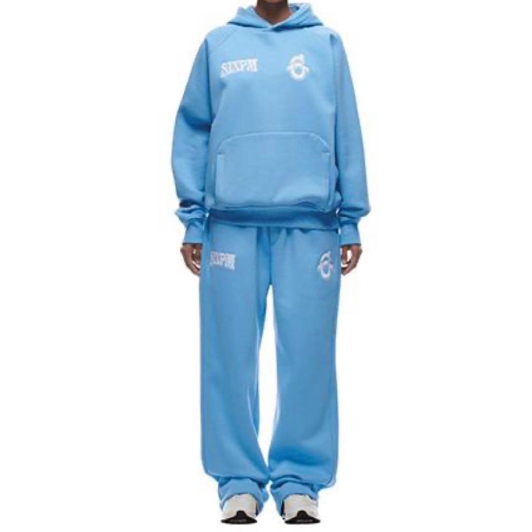即日発送　sixpm true religion セットアップ　ブルー