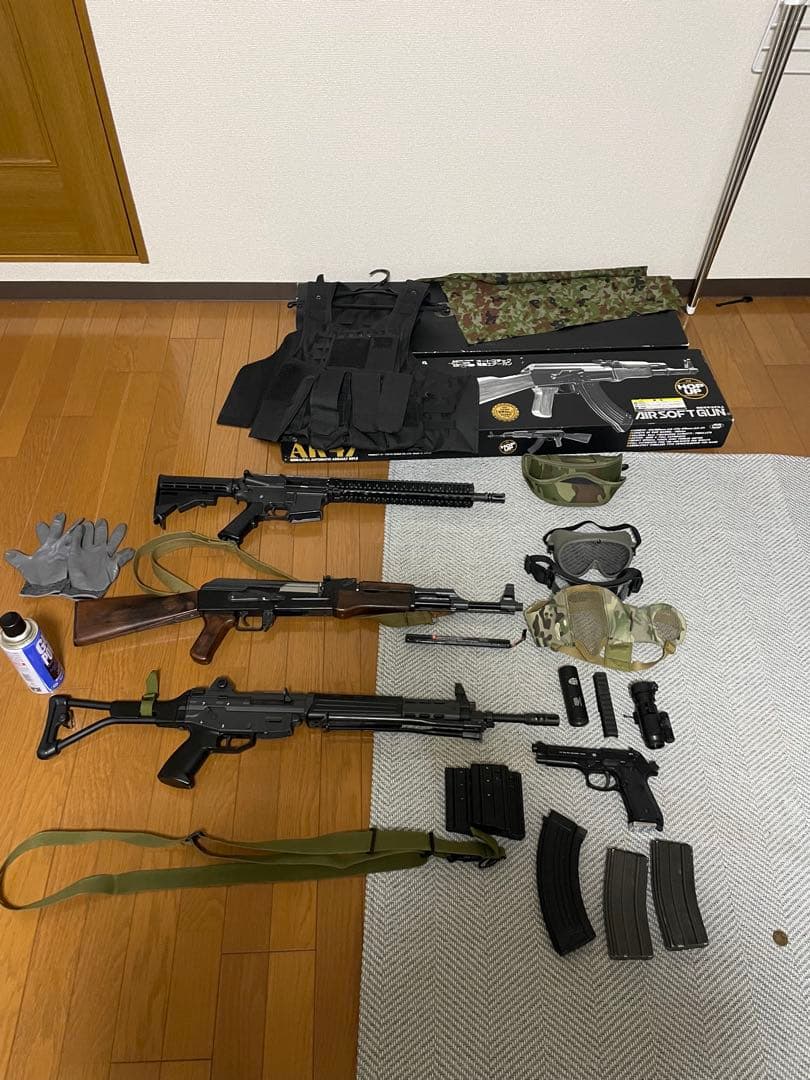 サバゲー引退装備品セット