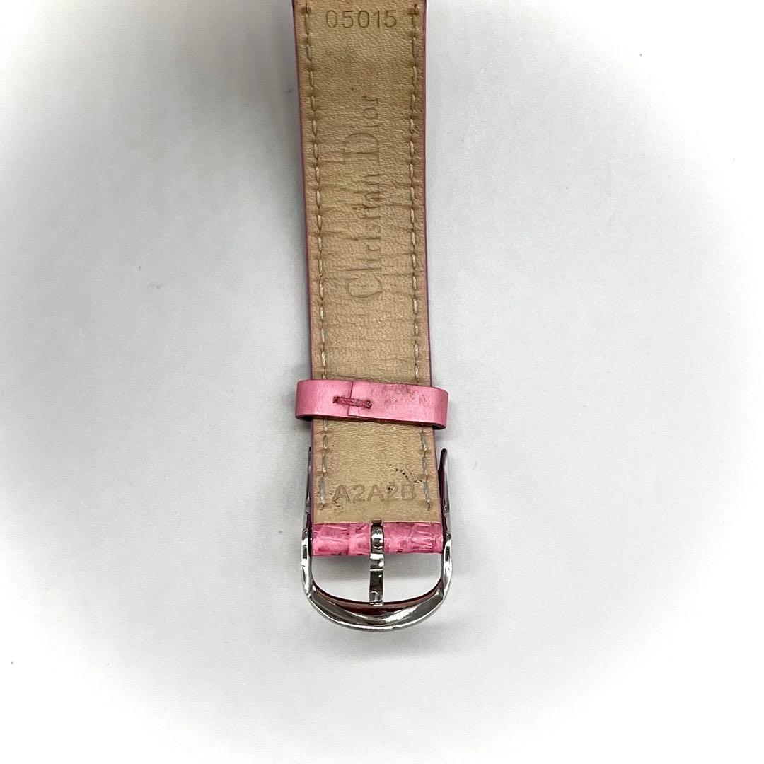 稼働品✨️Dior 腕時計 クォーツ マリス スクエア シルバー