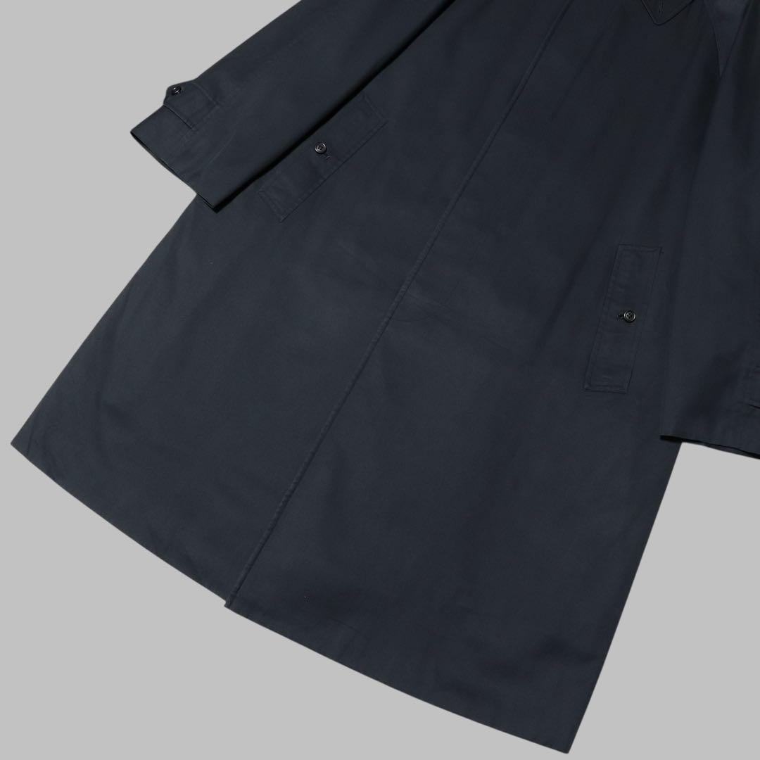 BURBERRY★ステンカラーコート★ノバチェック ライナー★ネイビー★90s