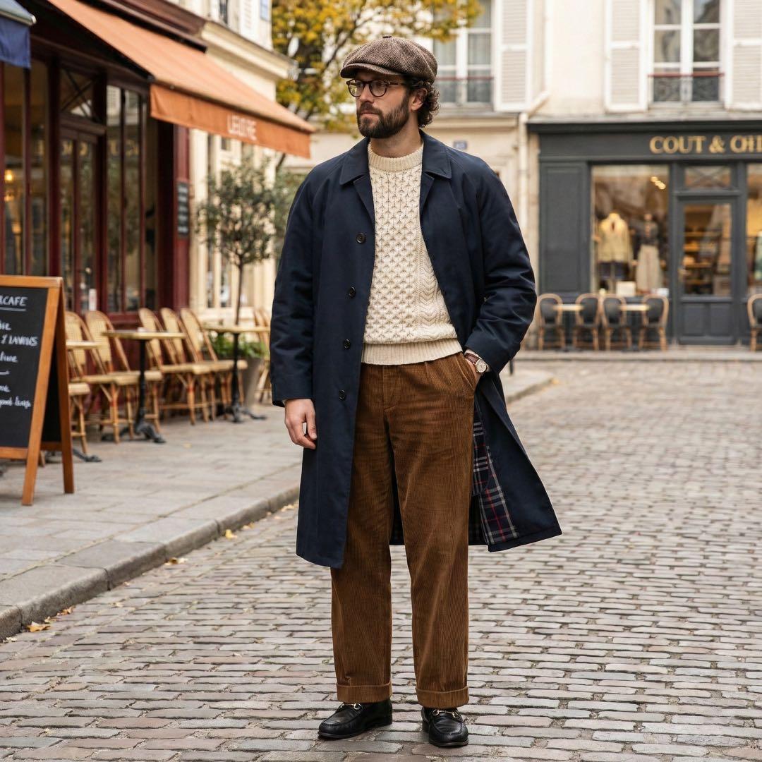 BURBERRY★ステンカラーコート★ノバチェック ライナー★ネイビー★90s