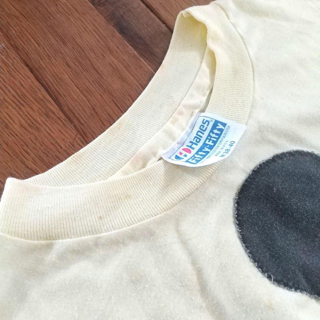 80s vintage mickey Tシャツ ディズニー 古着 パッチワーク