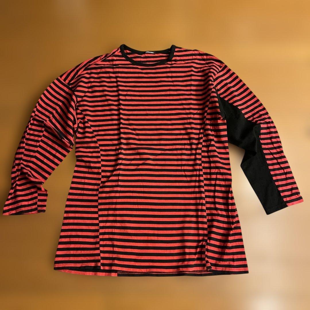 undercoverism アシンメトリー　ポーターシャツ