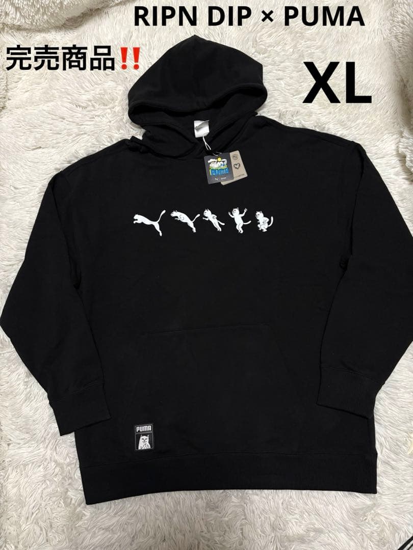 希少‼️ RIPN DIP × PUMA コラボ　パーカー　XL