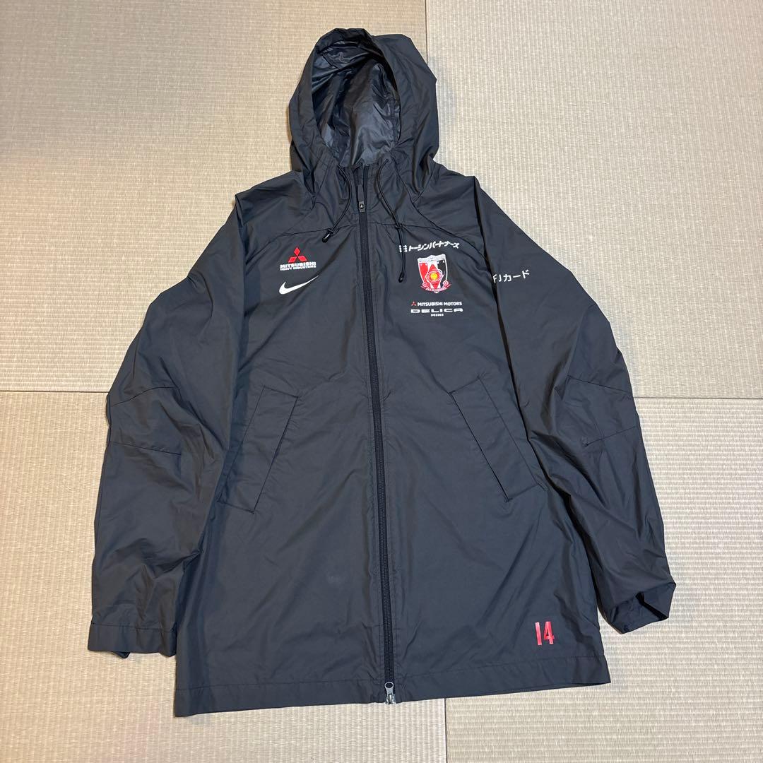 浦和レッズ Nike STORM-FIT ウィンドブレーカー Lサイズ ブラック