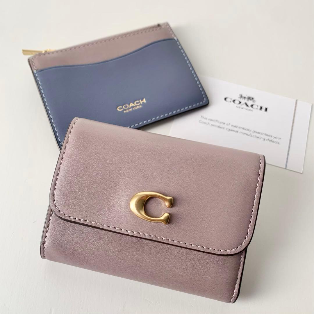 【COACH】コーチ　カードホルダーウォレット　コンパクトウォレット　新品