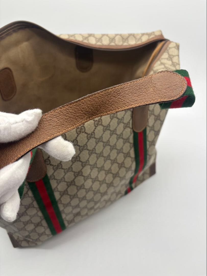 グッチ GUCCI ボストンバッグ オールドグッチボストンブラウン