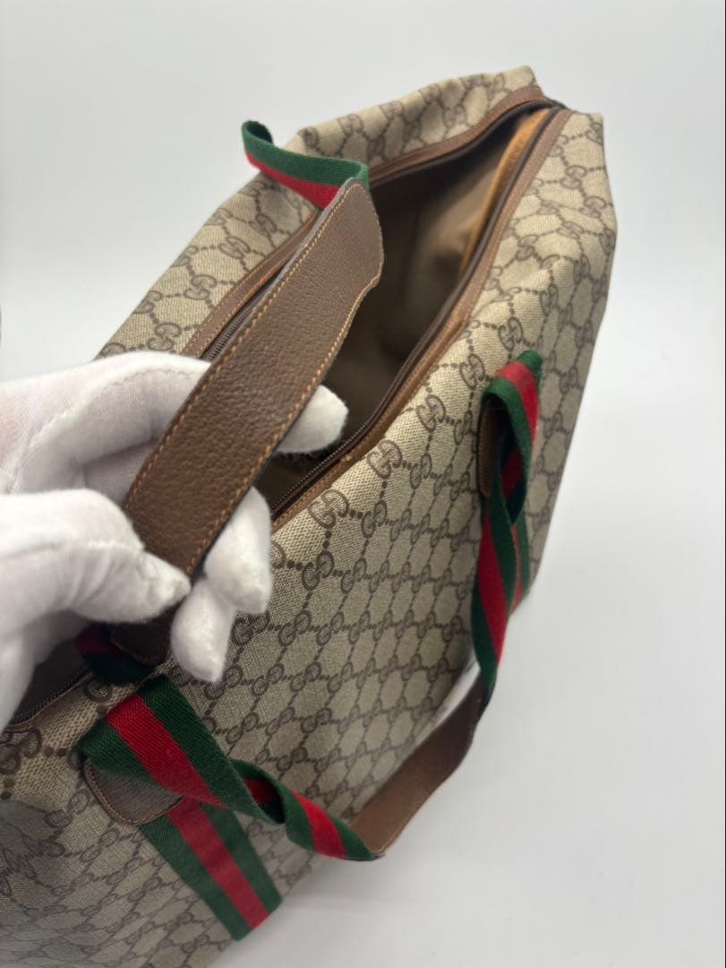 グッチ GUCCI ボストンバッグ オールドグッチボストンブラウン