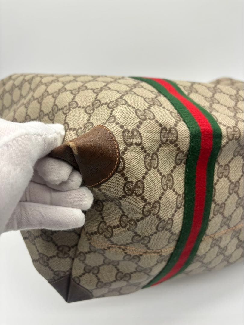 グッチ GUCCI ボストンバッグ オールドグッチボストンブラウン