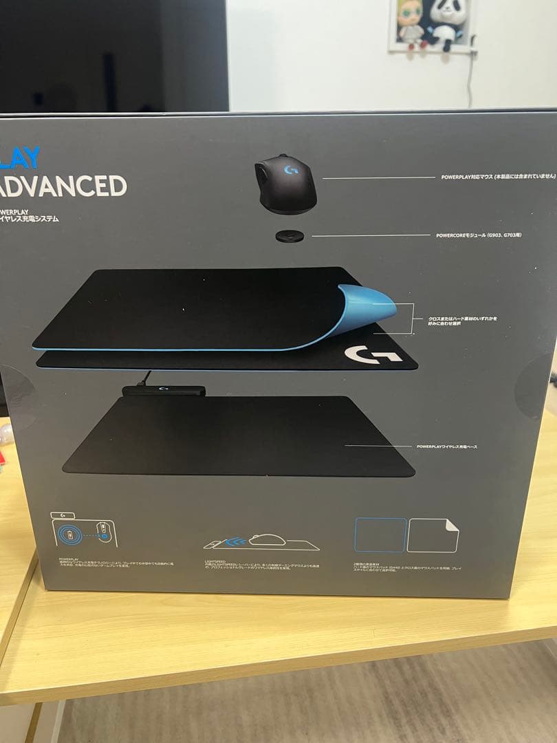 【美品】Logicool G POWERPLAY ワイヤレス充電マウスパッド