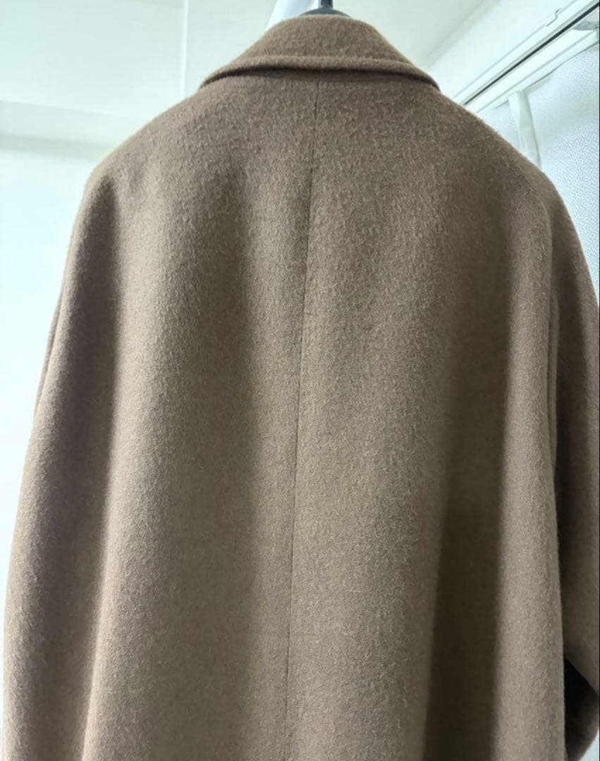 が*ん様 AURALEE BABY CAMEL FRANNEL COAT 23A